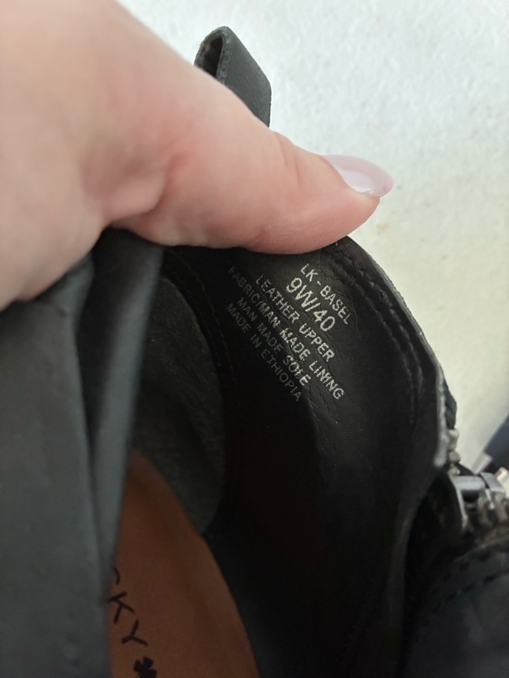 Lucky Brand Black Leather Ankle Booties - Picture 6 of 6